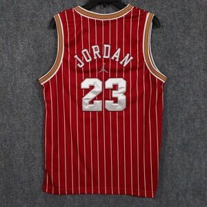 Jordan Basketball Jersey Youth XL Boys Red Pinstripe 23 Jumpman Nike NBA